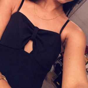 Black express bodysuit